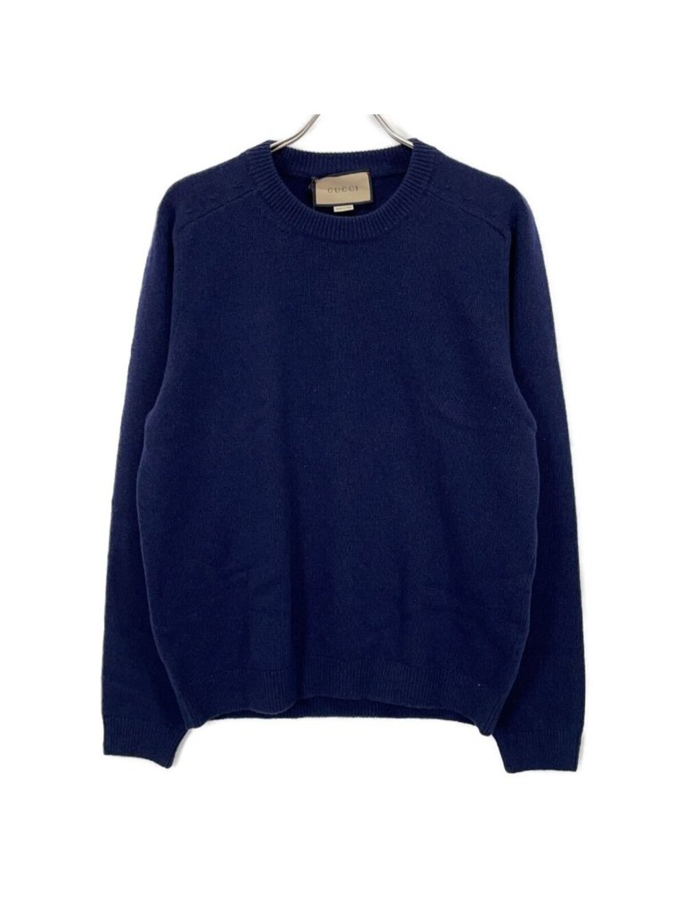 Gucci Navy Patch Knit Sweater